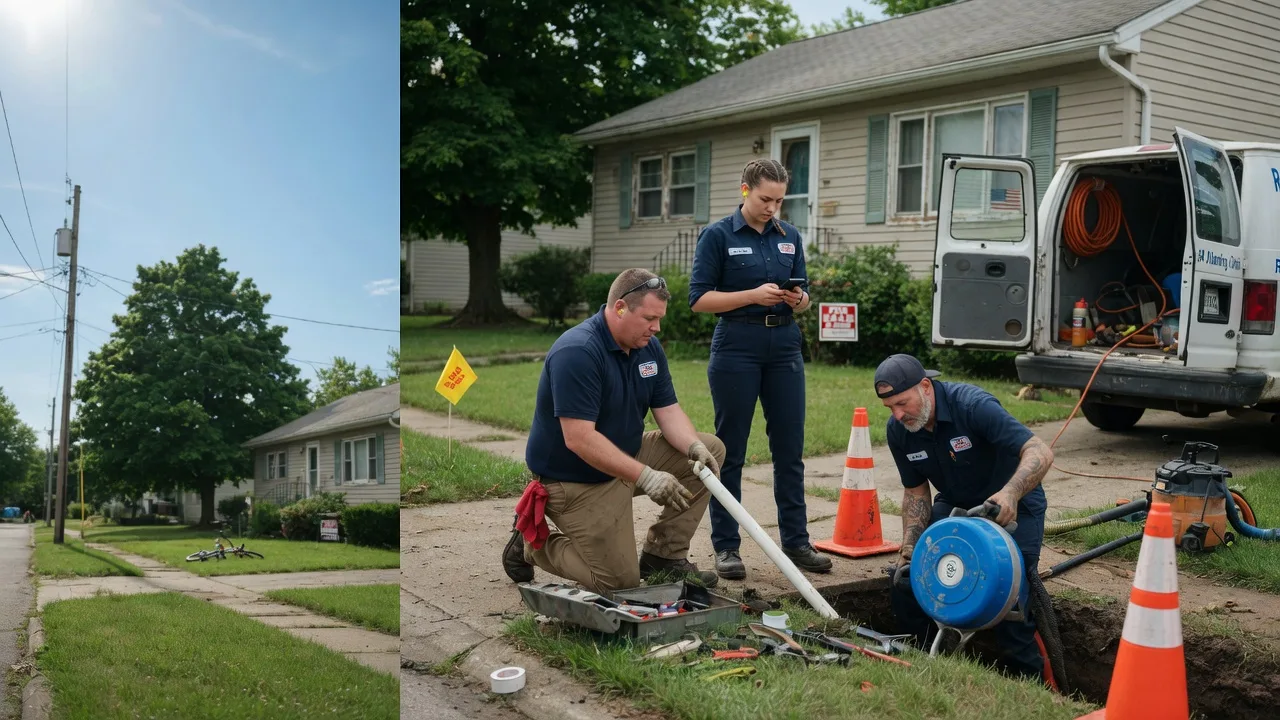 Sewer Line Repair in Burbank, WA near me